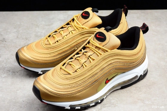 AIR METALLIC QS 884421-700 OG NIKE GOLD MAX 97 0824